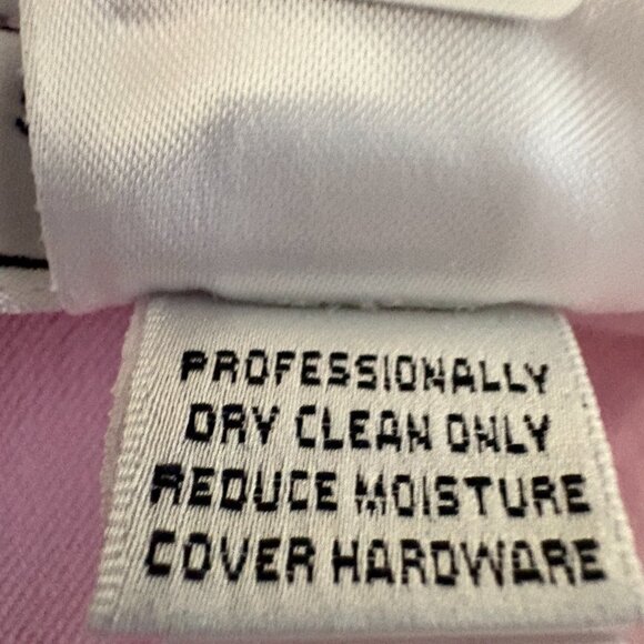 St John Sport by Marie Gray Pink Cotton Denim Jeans Size 8 - Picture 6 of 6